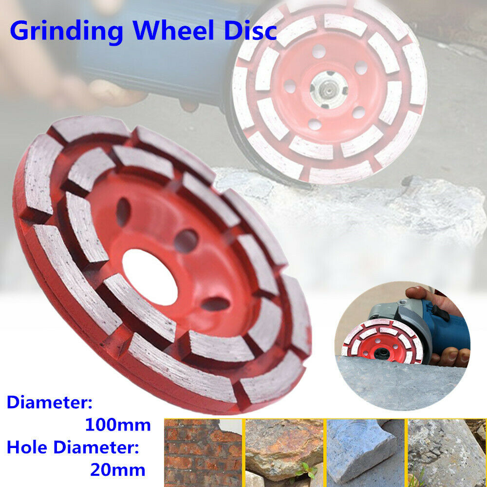100MM Grinding Wheel Disc Stone Chain Carving For Diamond Angle Grinder 20mmHole