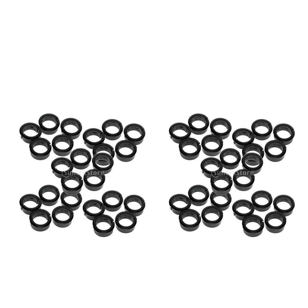 100pcs Bike Handlebar Clamp Spacer Conversion Extension Holder 22.2/25.4mm
