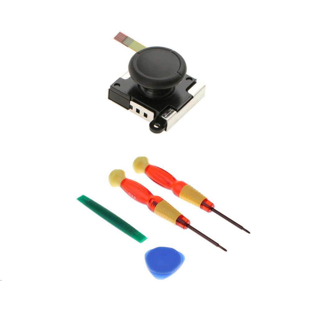 Left & Right Analog Rocker + Repair Tools for NS Switch Controller