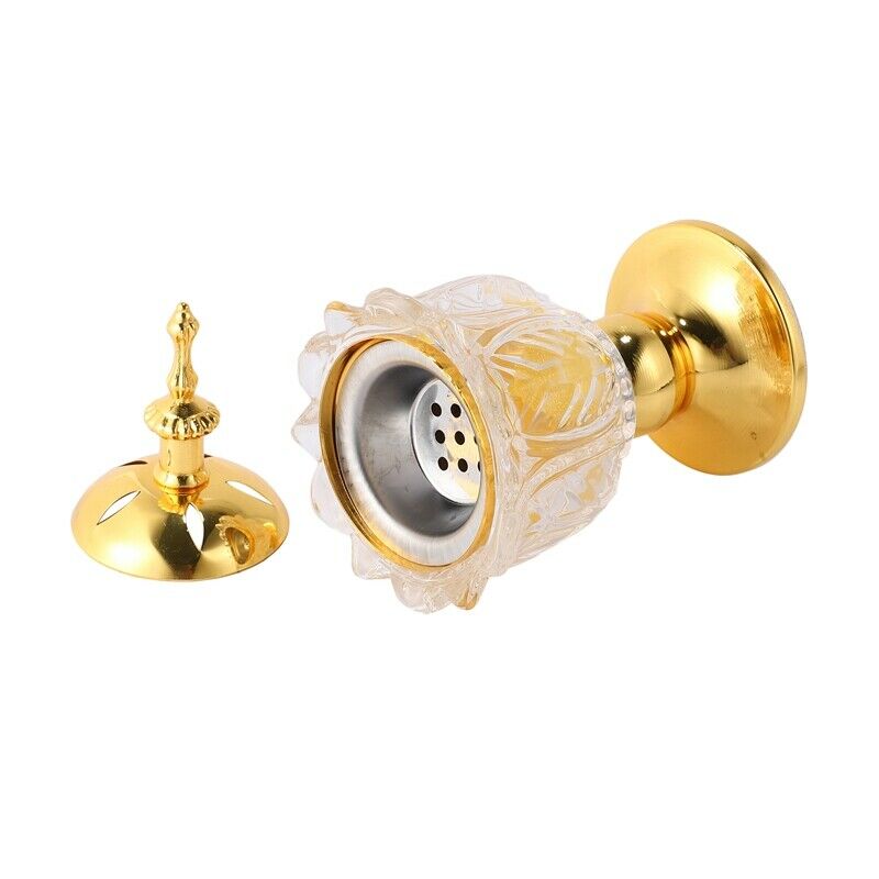 Arabian Style Imitate Crystal Incense Burner Eid Plating Incense Burner TraditH2