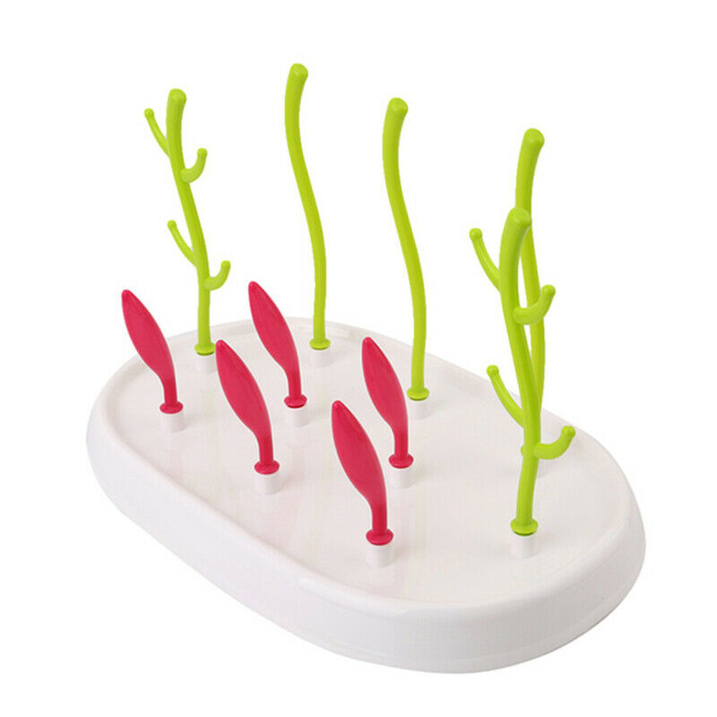 Baby bottle cleaning dryer storage rack baby bottle removable tree-shaped rack