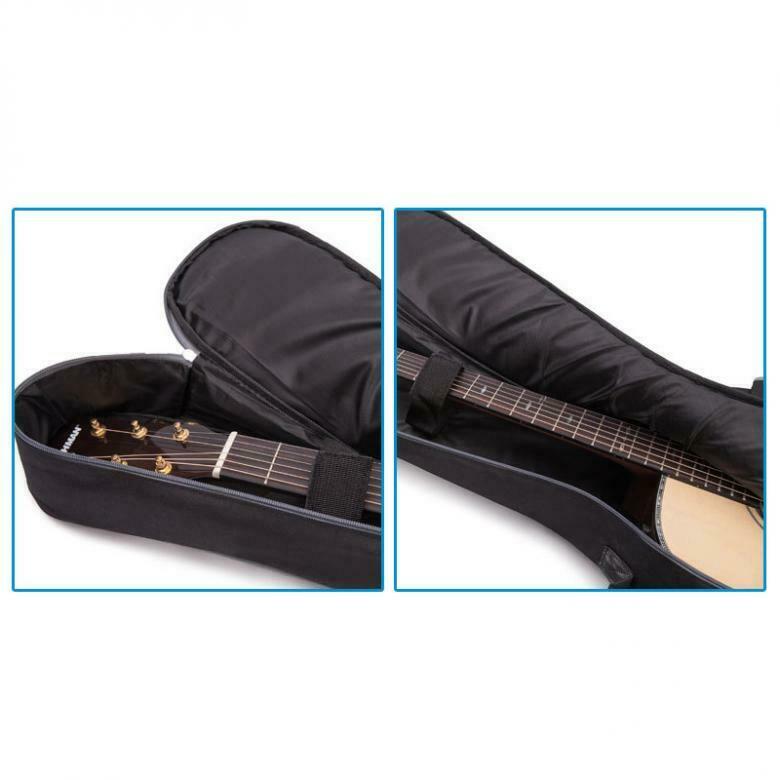 36 Inch Oxford Fabric Guitar Case Gig Bag Pad 10mm Cotton Soft Waterproof