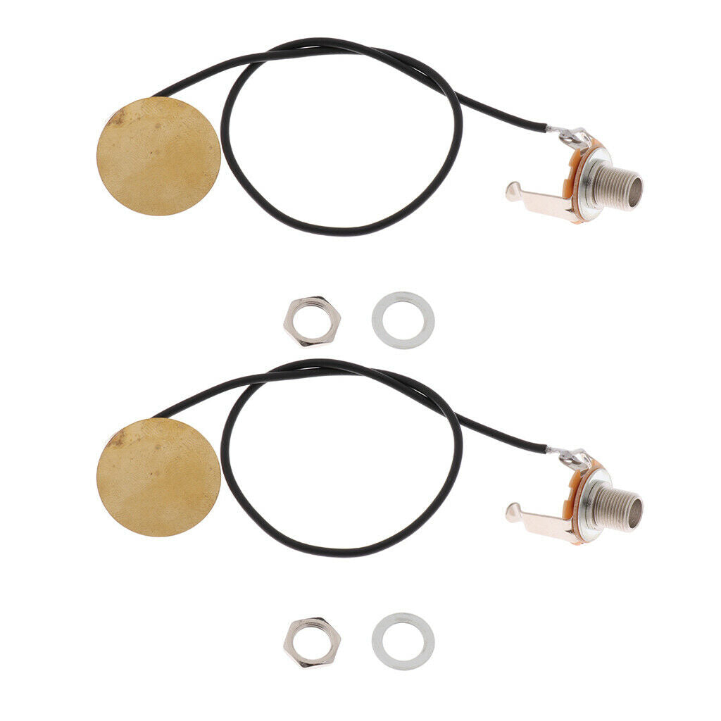 2 Pieces Pickups For Violin Acoustic Instruments