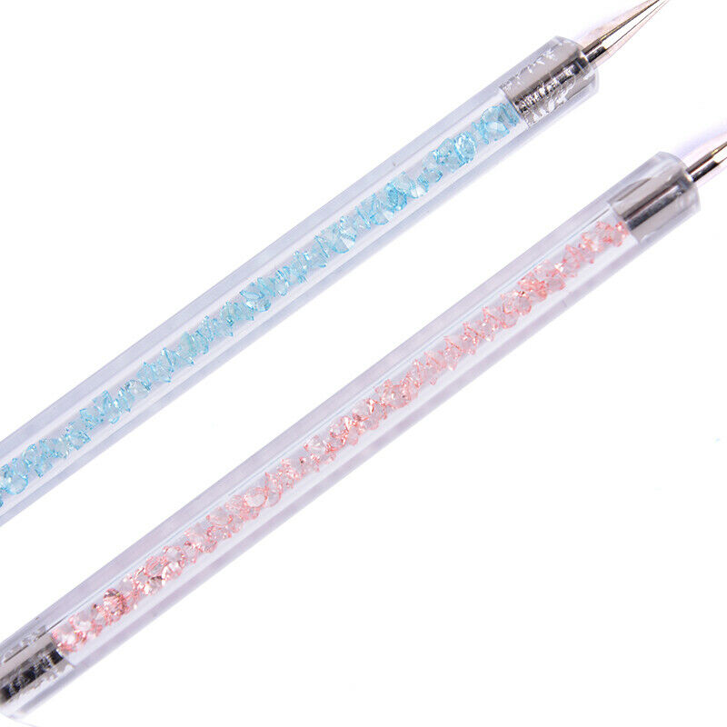 Crystal Painting Drawing Dotting Pen Dual-ended Nail Art Brush Tool Manicure  FG