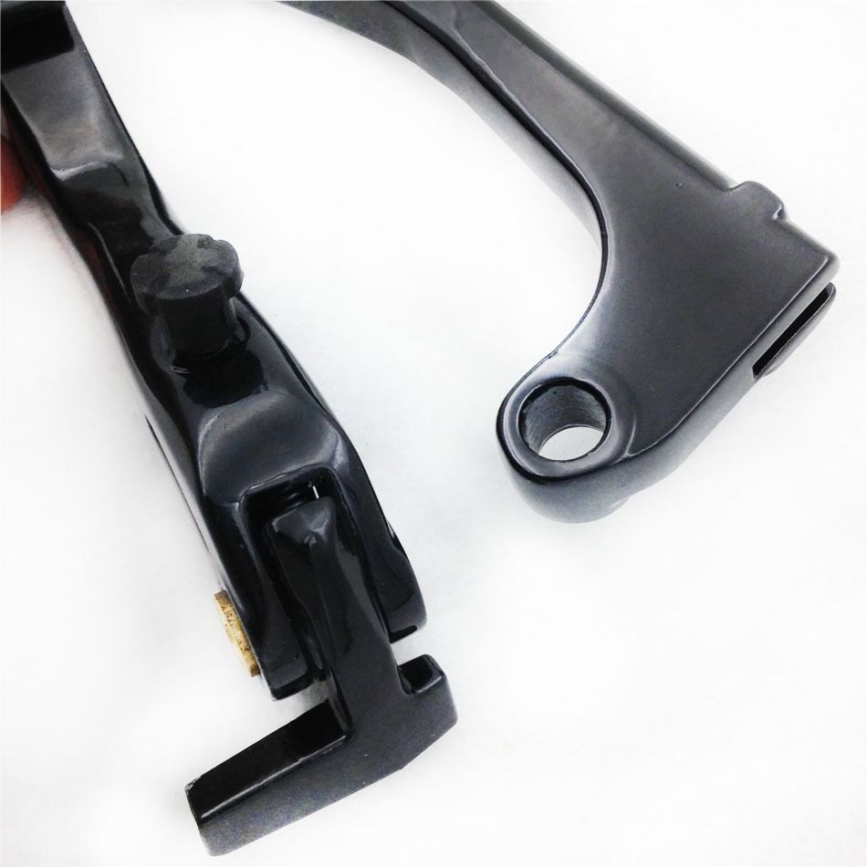 For Yamaha 2004-2012 YZFR1 R1 2005-2012 YZFR6 R6 Black Brake Clutch Flame Lever