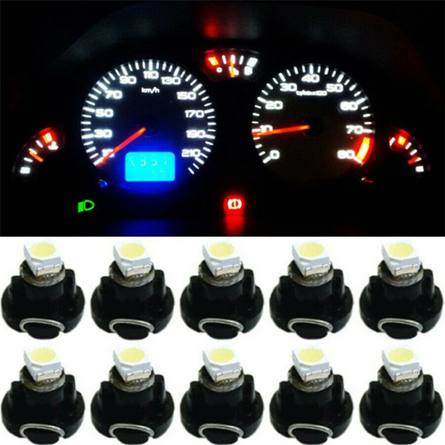 30pc T3 Neo Wedge Car Instrument Cluster Panel LED Lamps 20mA Interior Light
