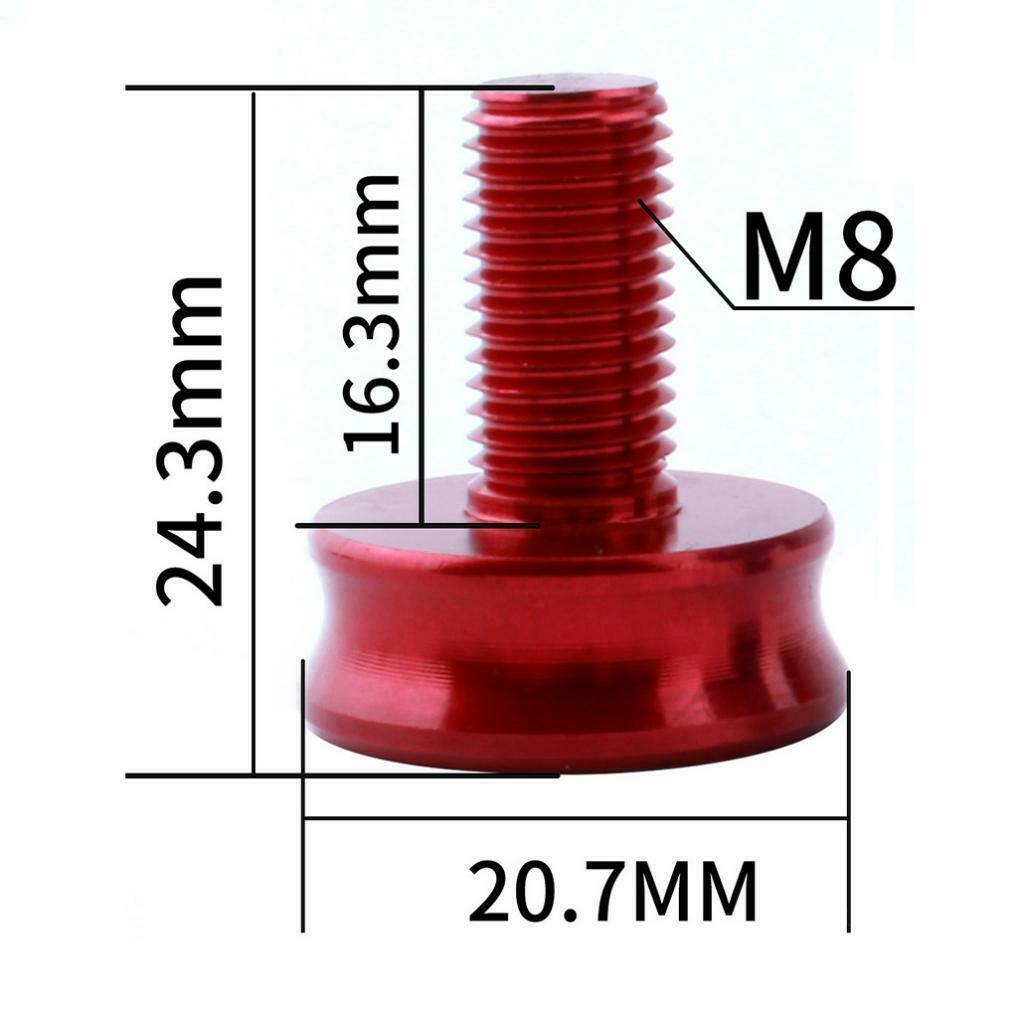 4pcs Aluminum Alloy Bike Bottom Bracket Seal Screws Fixed Bolt High Strength