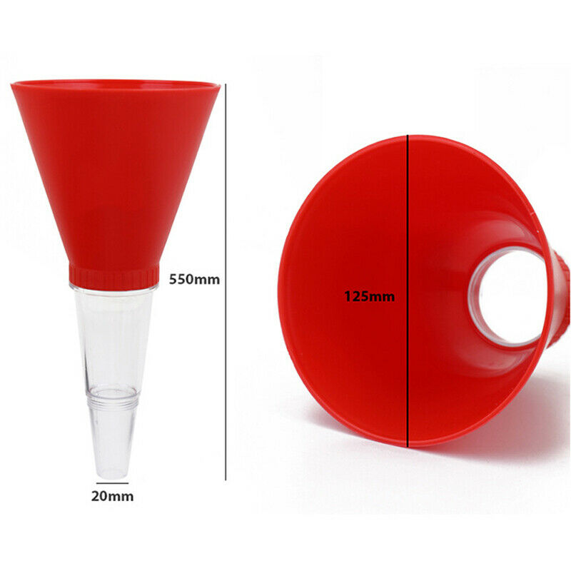 Engine Oil Funnel Car Truck Adjustable Bracket Filling Spout Pour Replace Tool