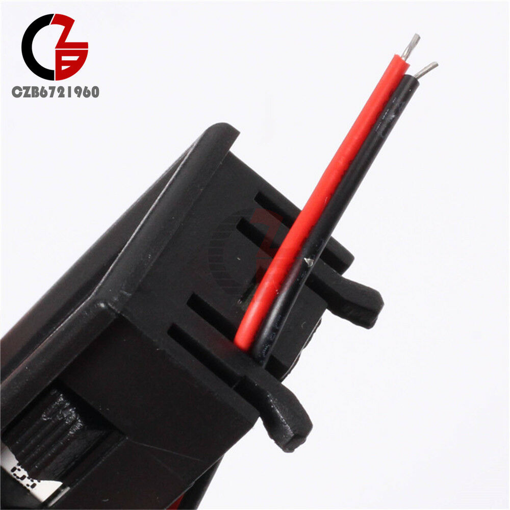 Red LED 5-15mA Indicator Voltmeter Battery Charge Capacity Monitor 48V Lead-acid
