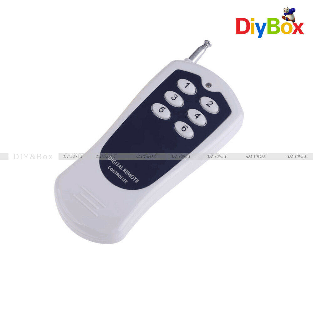 DC 12V 315MHz 6CH Channel RF Wireless Remote Control Switch Transmitter Module
