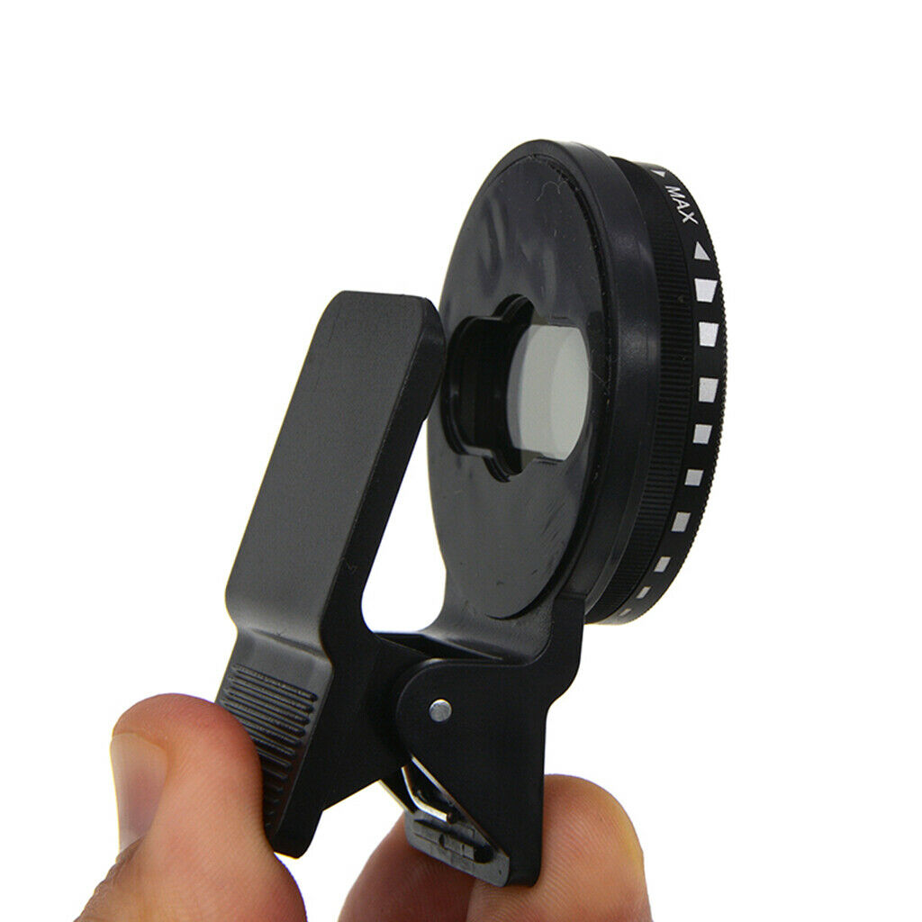 Professional Cell Phone 37mm Clip on ND 2 400 Cell Phone Camera Lens Filters
