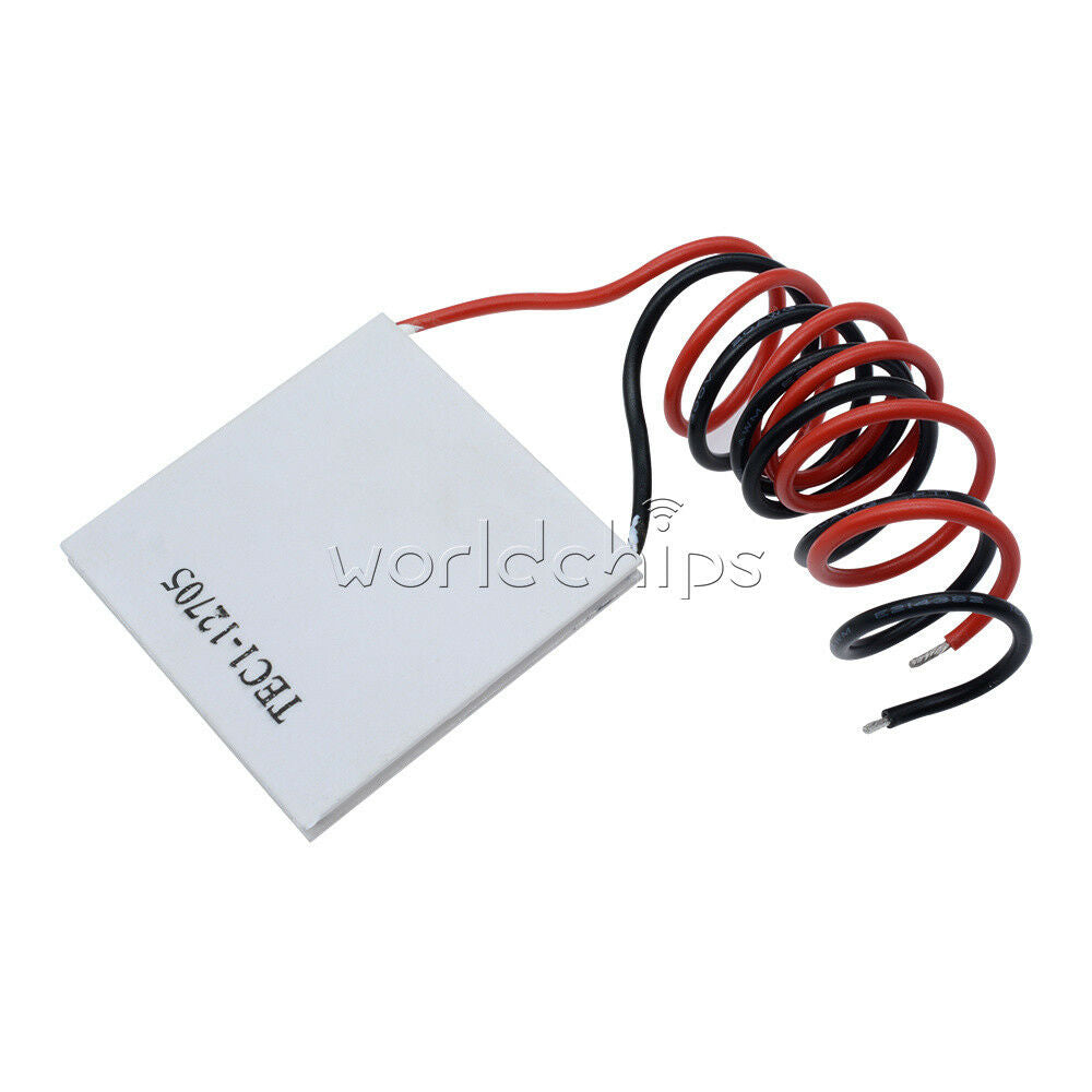 5pcs TEC1-12705 Heatsink Thermoelectric Cooler Cooling Peltier Plate Module top