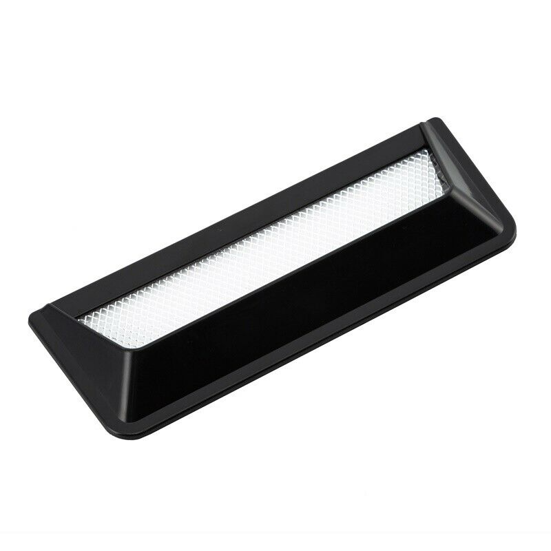2pcs Car Decorative Air Flow Intake Scoop Bonnet Vent Cover Hood Black Universal