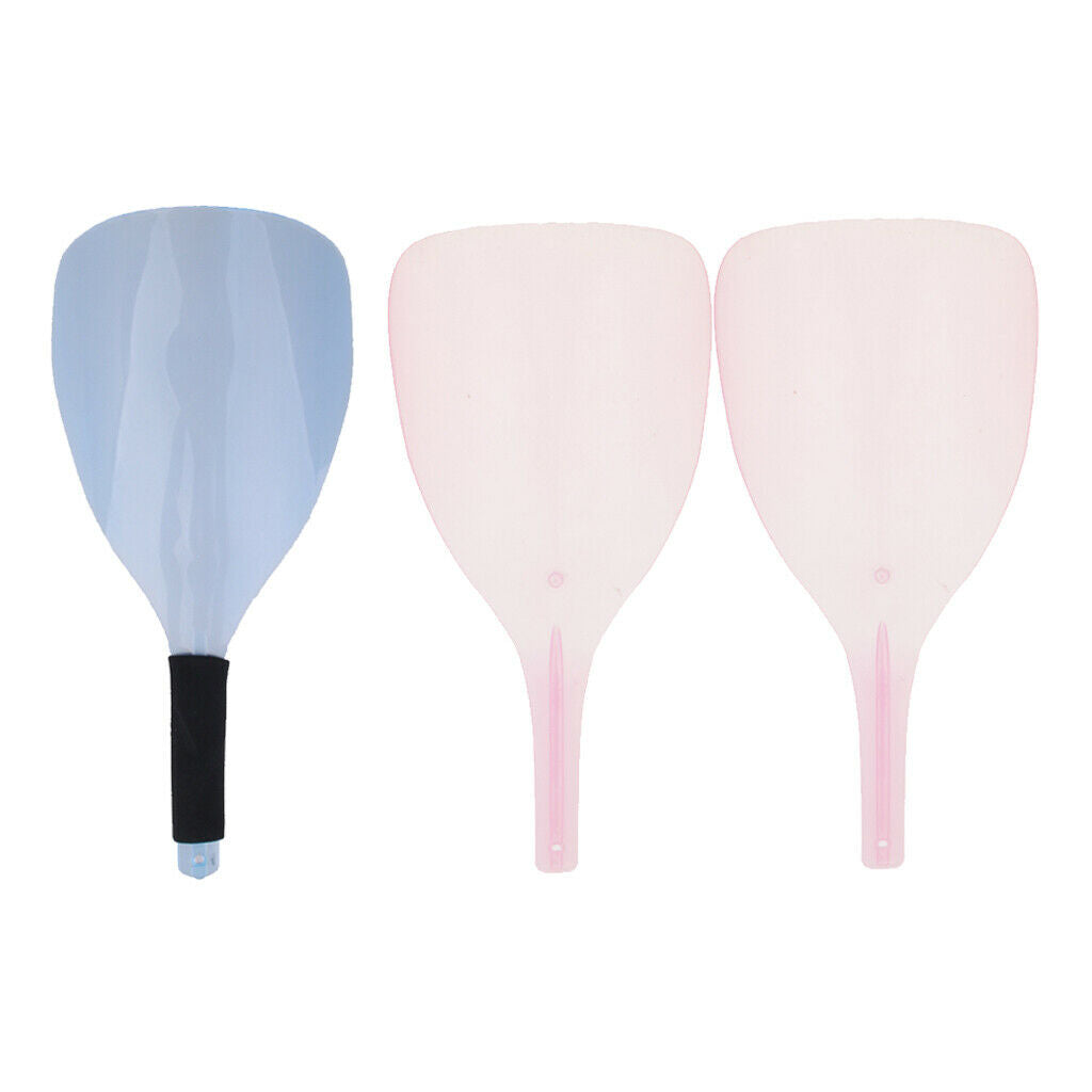 3x Plastic Hair Salon Hairspray Shield Plate Cover Eyes & Faces Protect Tool