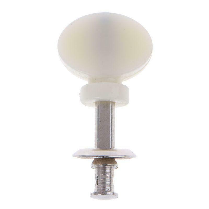 New White 4Pcs Ukulele Strings Tuning Pegs Pin Machines Tuners Friction Ukelele