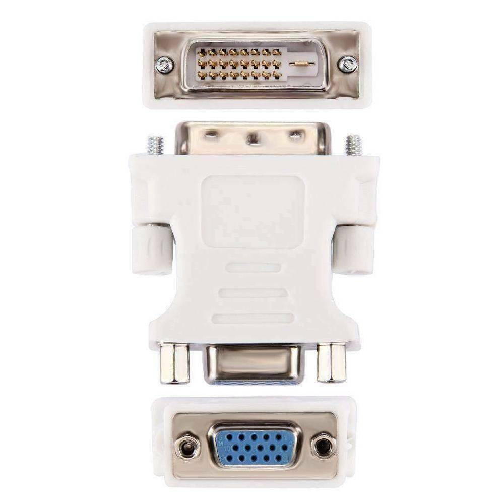 DVI-D 24+1 Digital Dual Male To VGA Female Video Monitor Adapter Cable Converter