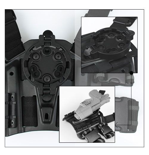 Hot Airsoft Sports Holster Adapter Platform Quick Disconnect Kit Accessories