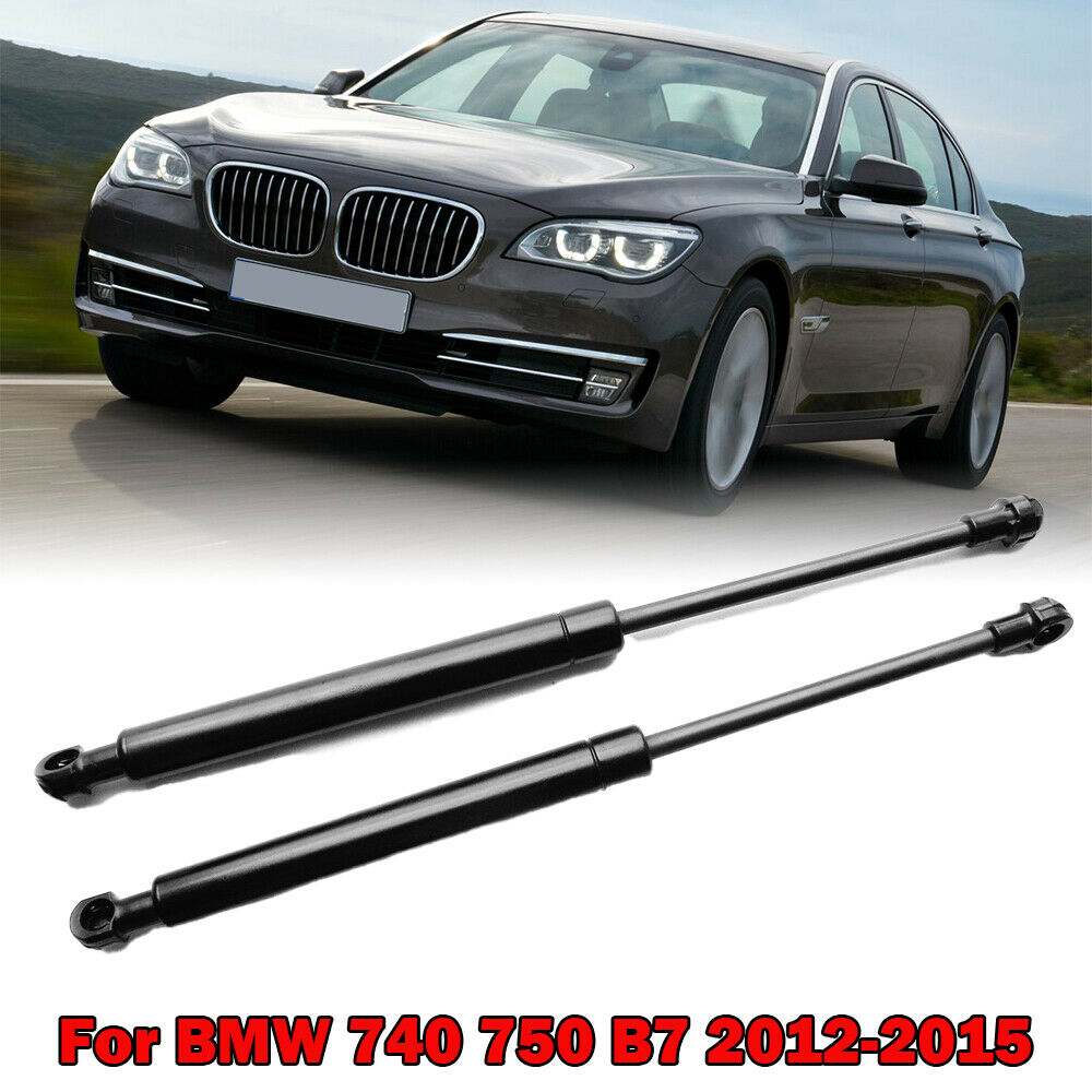 2x Hood Lift Supports Shock Struts for BMW F01 F02 F03 F04 740i 750i 51237289753