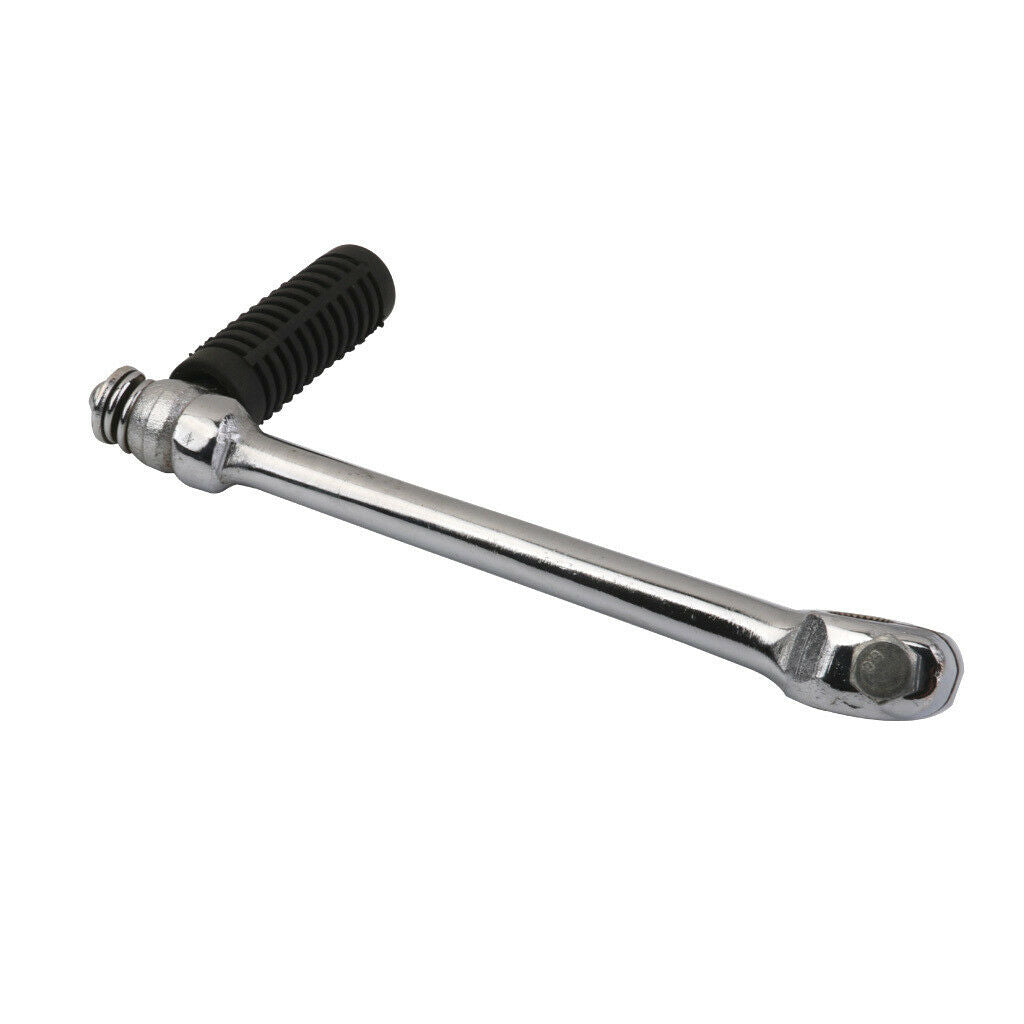 Metal Chromed 195mm / 7.6 inch Kick Start Starter Lever for 110cc 125cc 140cc