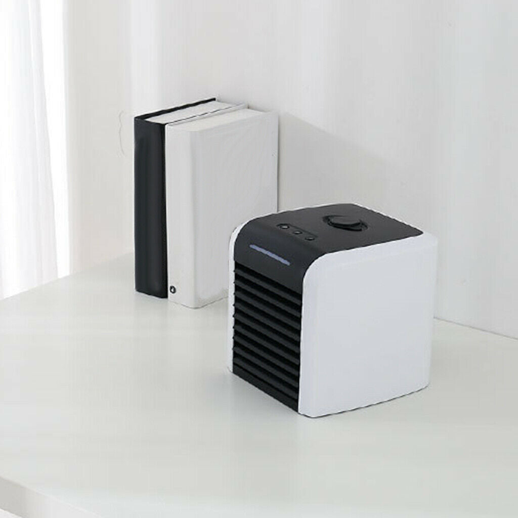 Desk Personal Air Cooler Portable Cooling USB Fan with 3 Adjustable Speeds