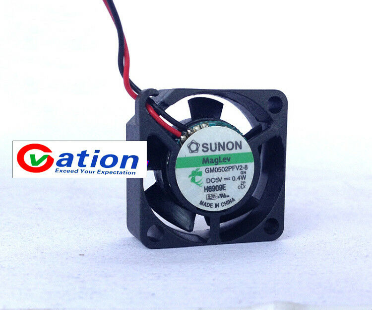 For SUNON GM0502PFV2-8 DC5V 0.4W 25*25*10mm 3pin Maglev Cooling Fan