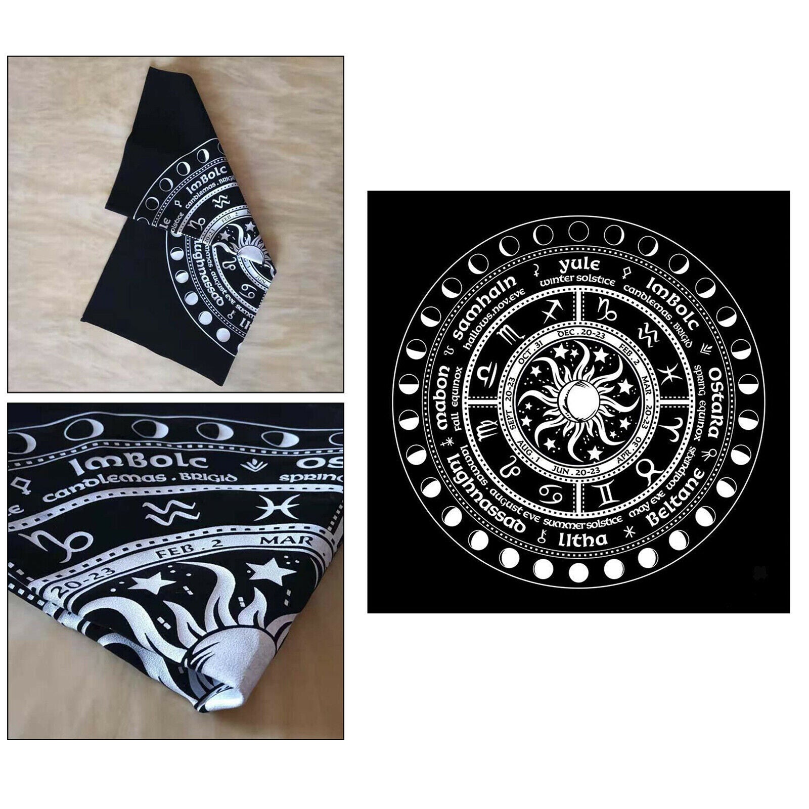 Tarot Table Cloth Tarot Deck Cards Tablecloth Tapestry Board Game Decor