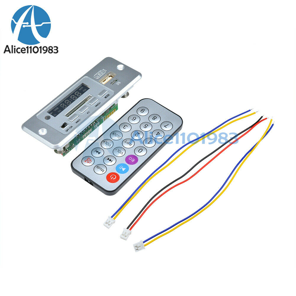 5V MP3 Mini Decoder Board Bluetooth Call Decoding Module MP3 WAV U-Disk and TF