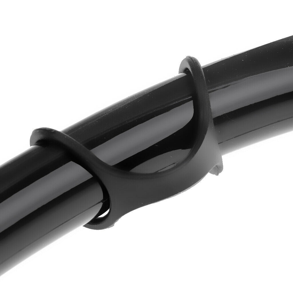 foldable silicone underwater diving snorkel breathing tube wet type