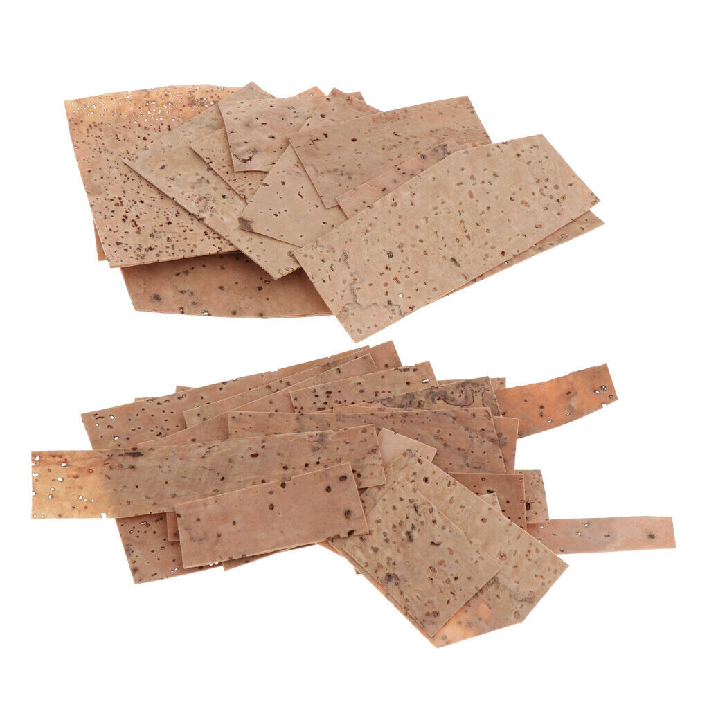 1x Universal Saxophone Cork Sheet with Natural Neck Connection for Tenor