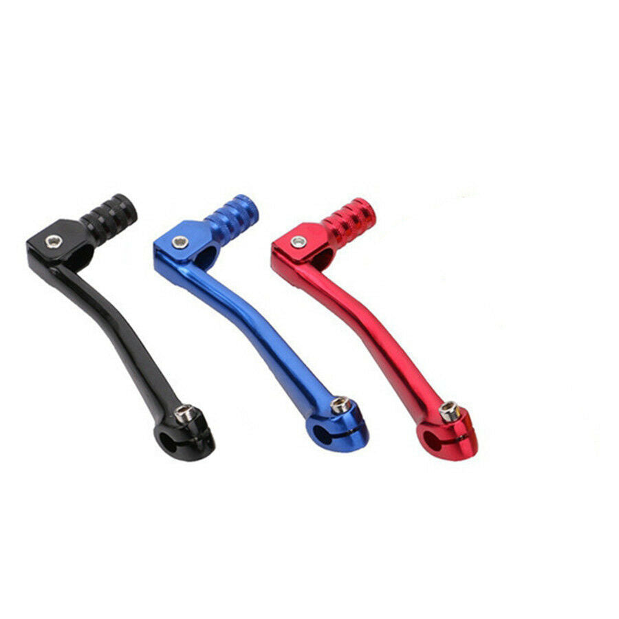1 Pc Blue CNC Aluminum Folding Gear Shift Lever For Motorcycle ATV Dirt Pit Bike