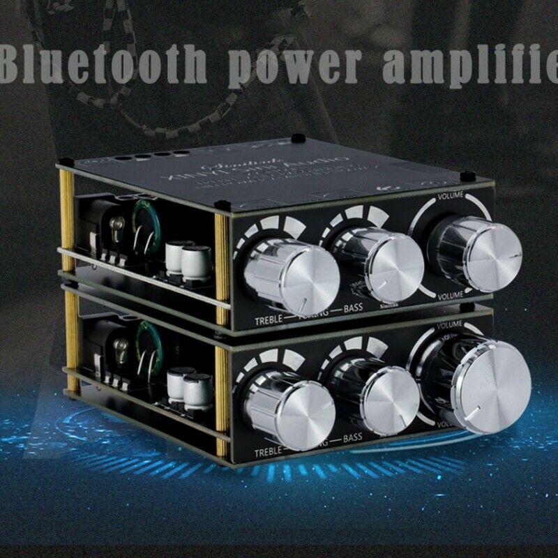 Mini Bluetooth 5.0 100W Digital Power Amplifier Board Speaker Stereo Home MusiP4