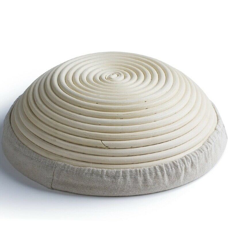 Banneton Bread Proofing Basket By Caesar Bread, 10 Inch Round Sourdough Set, BS5