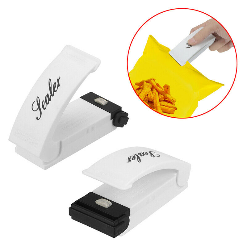 Mini Sealing Machine Portable Heat Sealer Hand Press Food Sealer Plast.l8