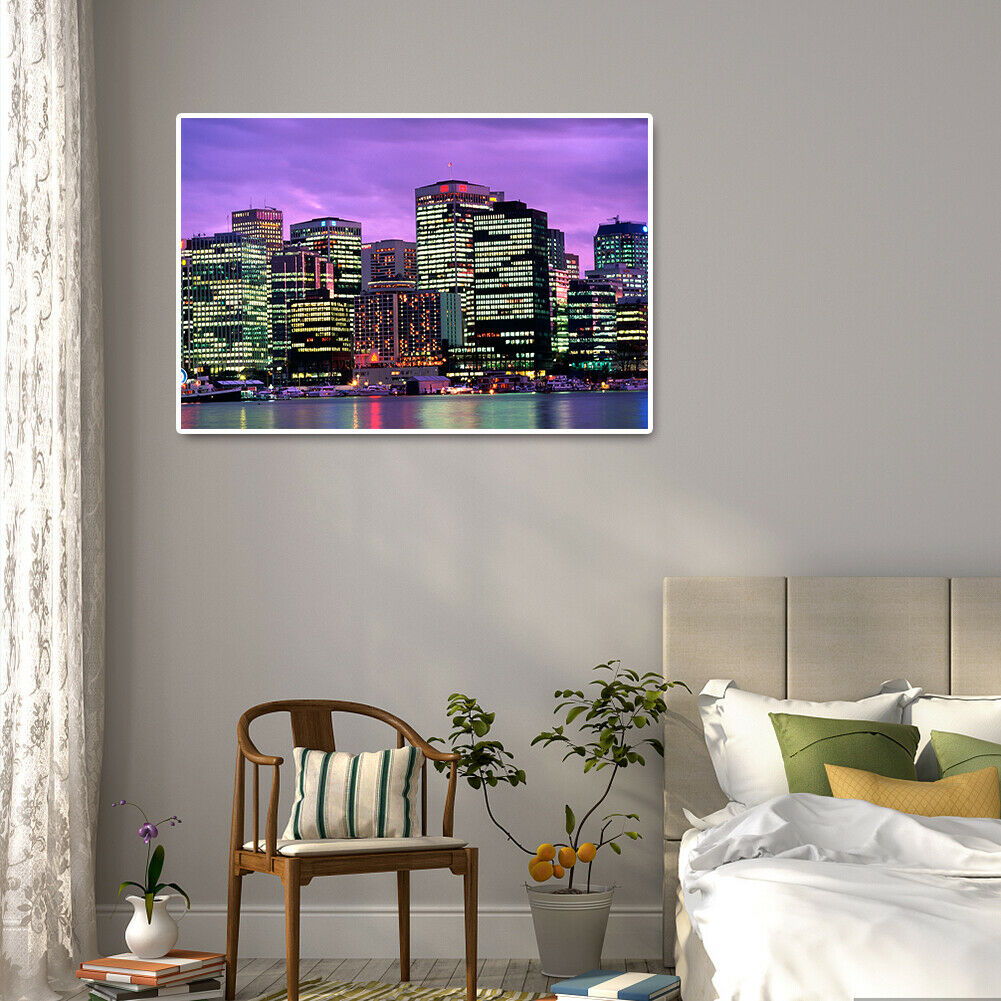 1000pcs DIY Jigsaw Paper Puzzle City by Night Assembling Landscape Pictures @