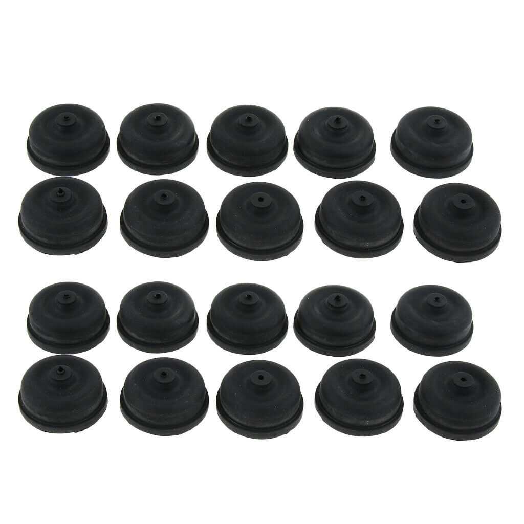 20 Pack Aquarium Oxygen Pump Spare Parts Membrane Large Format Simple