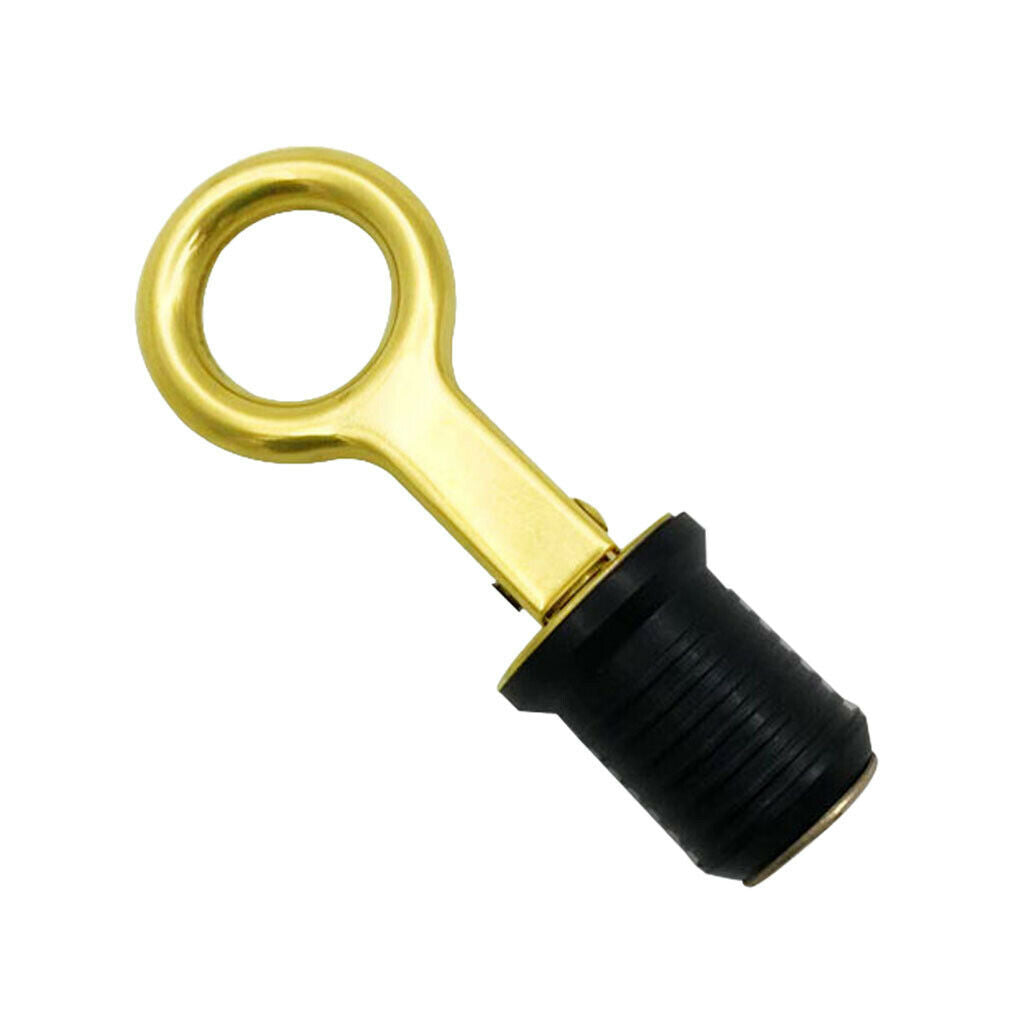 1 1/4 inch 32mm Drain Snap Plug for Kayak Canoe Boats, Brass