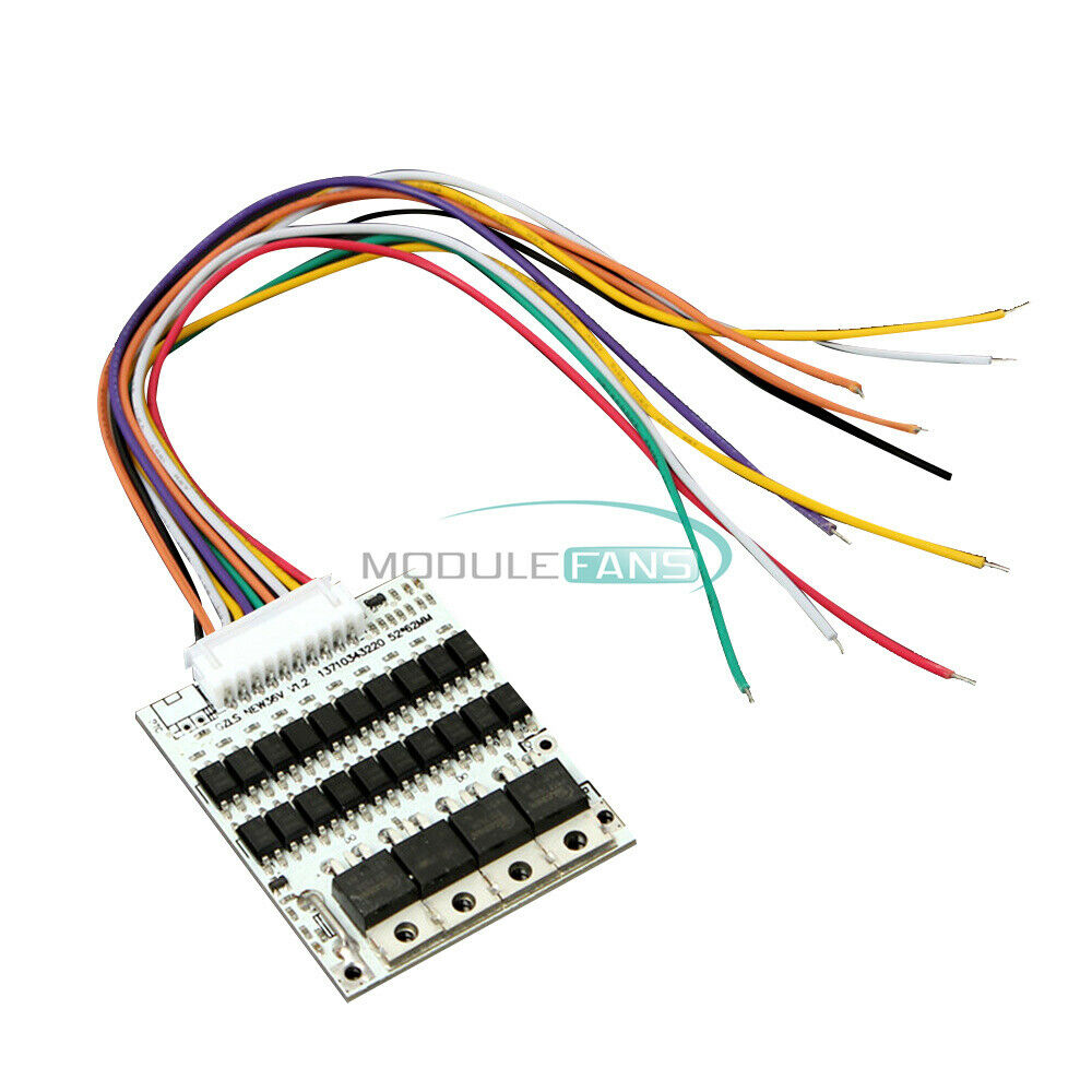 2PCS 10S Li-ion Lithium Cell 36V 40A 18650 Battery Balance Protection BMS Board