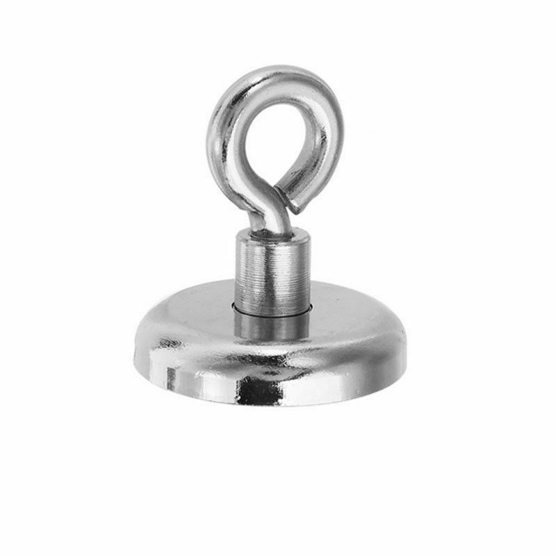 Eyebolt Magnet Super Strong River Fishing Powerful Force Neodymium Round Small