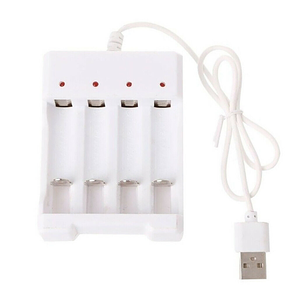 DC 5V USB Fast Charging Battery Charger AAA and AA Rechargeable Battery Station