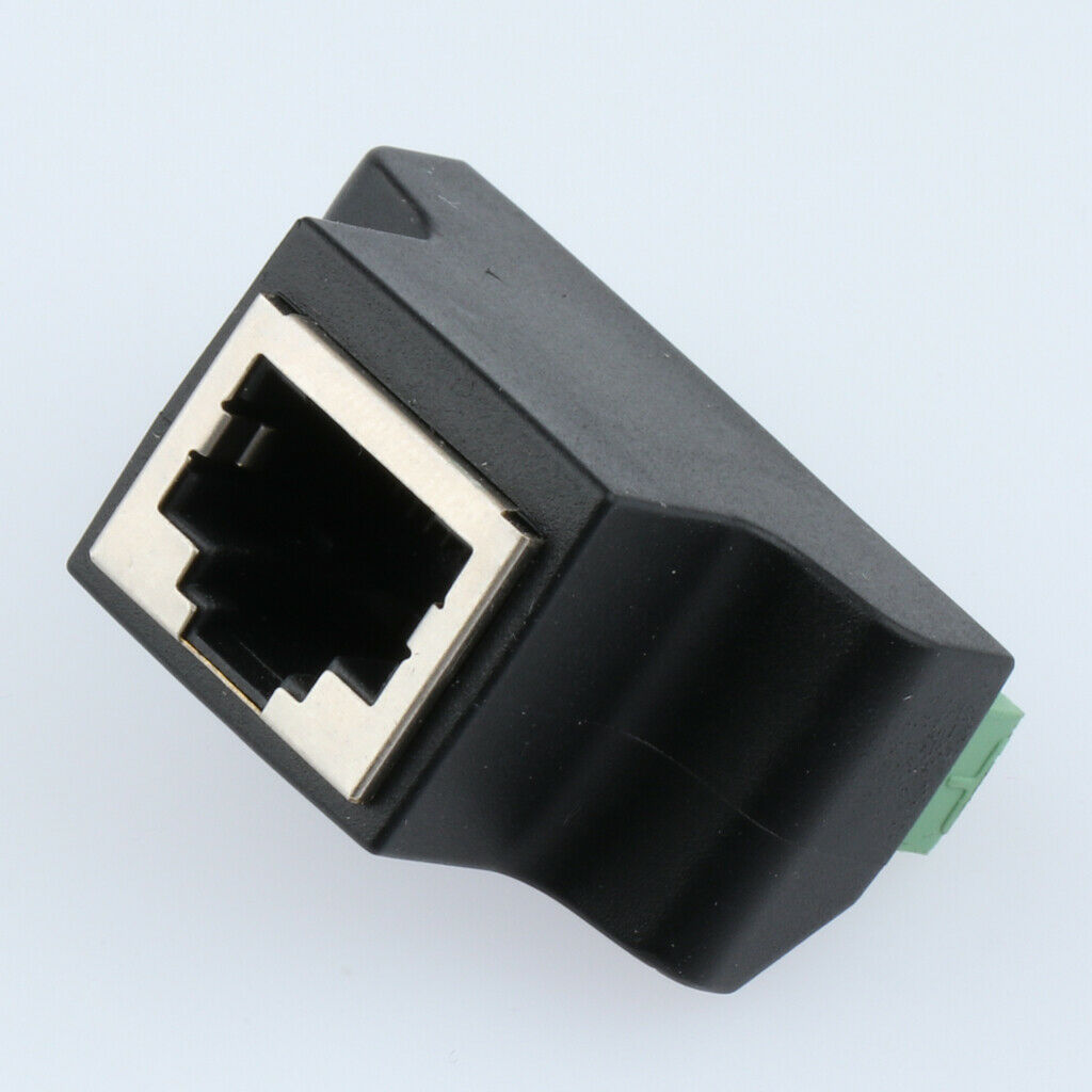 Ethernet  Female to 8 Pin CCTV Digital DVR Adapter Connector