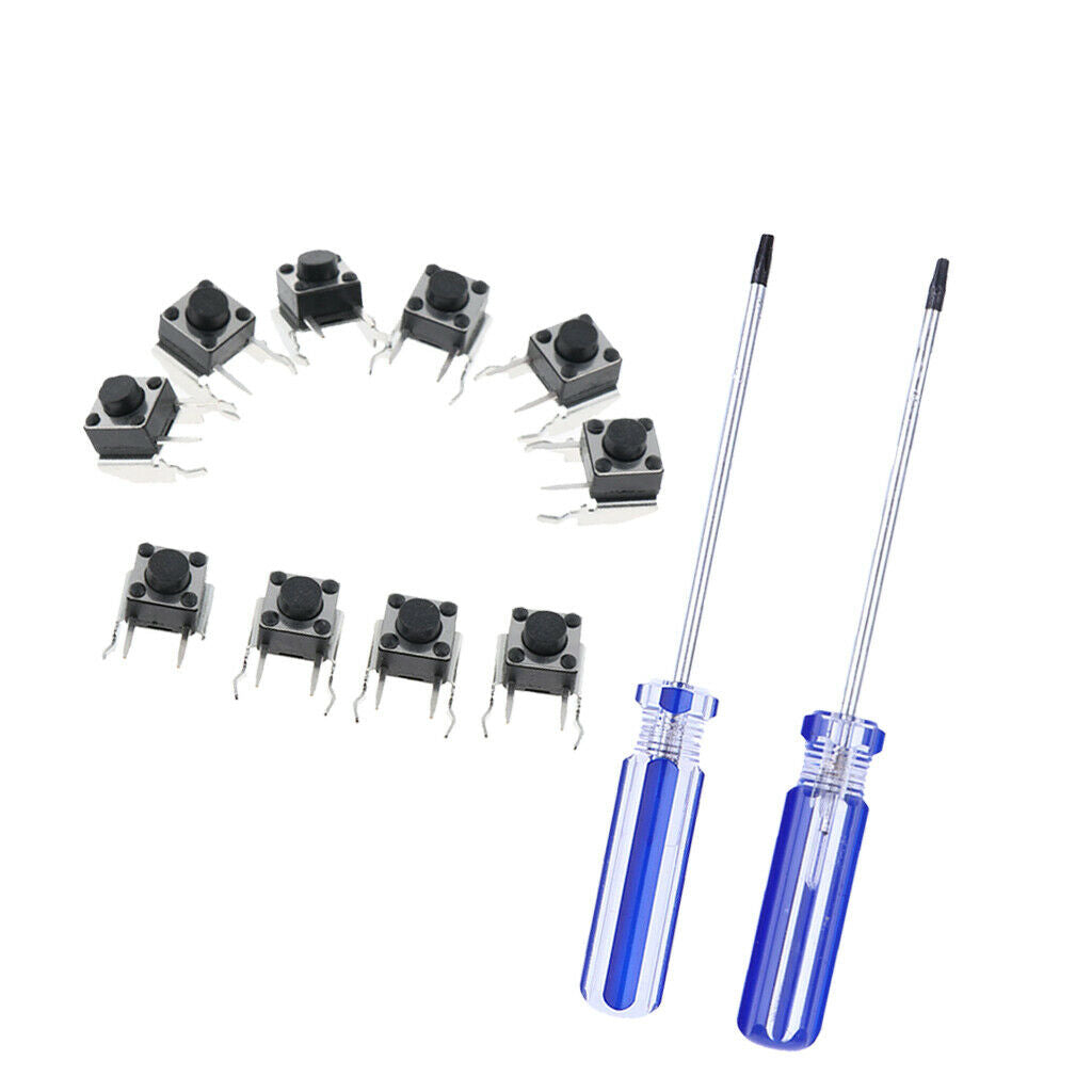 10x LB RB Tactile Switch Bumper Button with Tool For   360   Controller