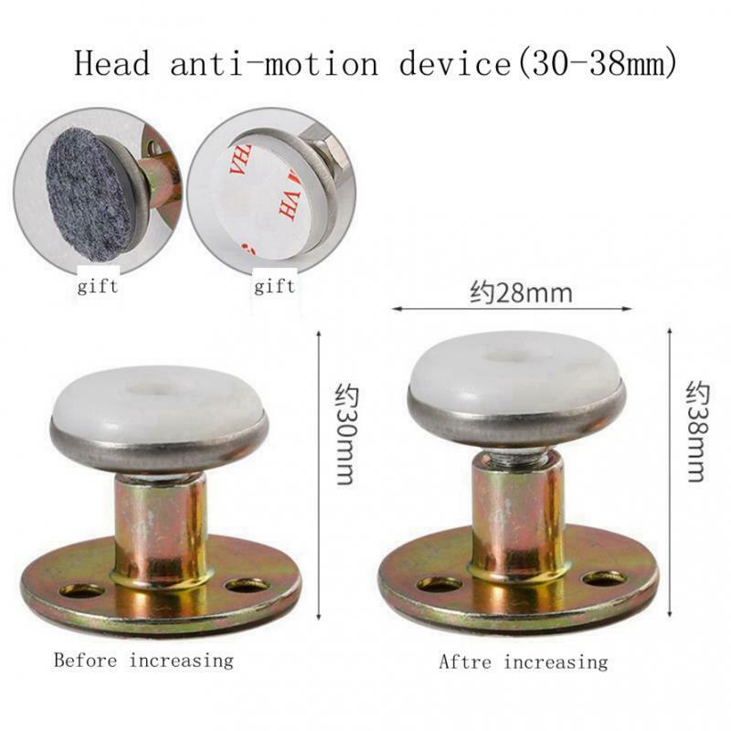 2X  Head Bed Retainer Anti Shaking Anti Moving Device Bed Artifact 38mm-46mm