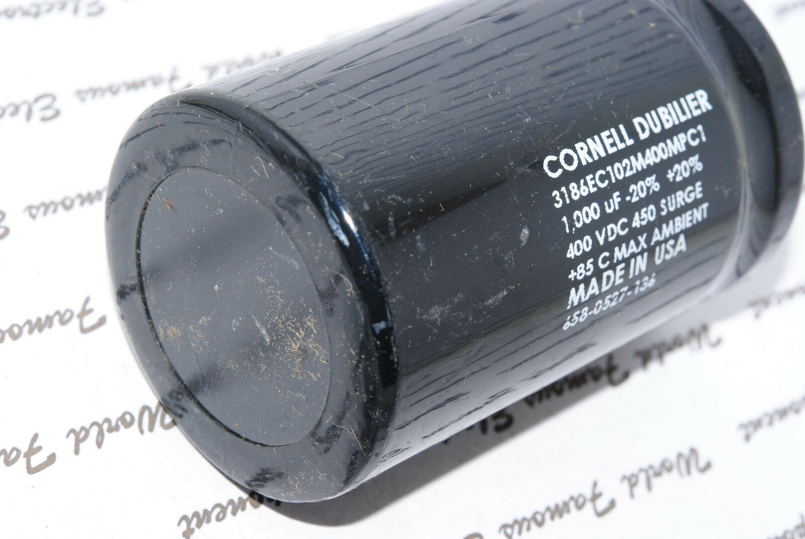 1pcs-CDE 1000uF 400V 3186EC102M400MPC1 Screw Terminal Capacitor- 51x80 (BOX022)