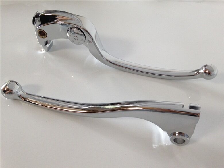 Chrome Brake Clutch Lever For Kawasaki ZX6R ZX10R Z750R Z1000 NINJA 1000 Tourer