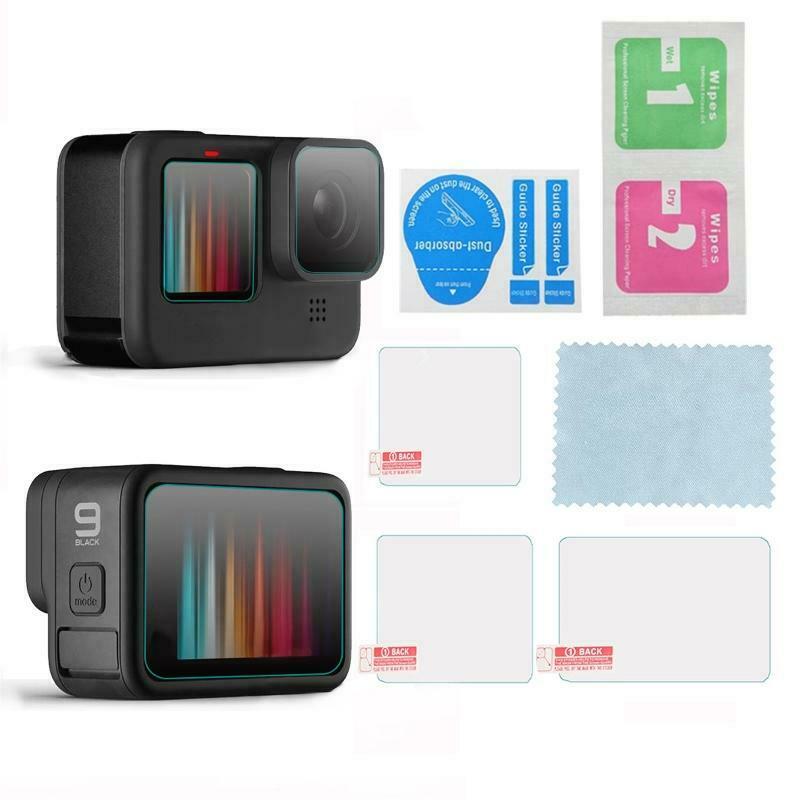 Tempered Glass Screen Protector For Gopro- Hero 9 black Sport Camera Screen