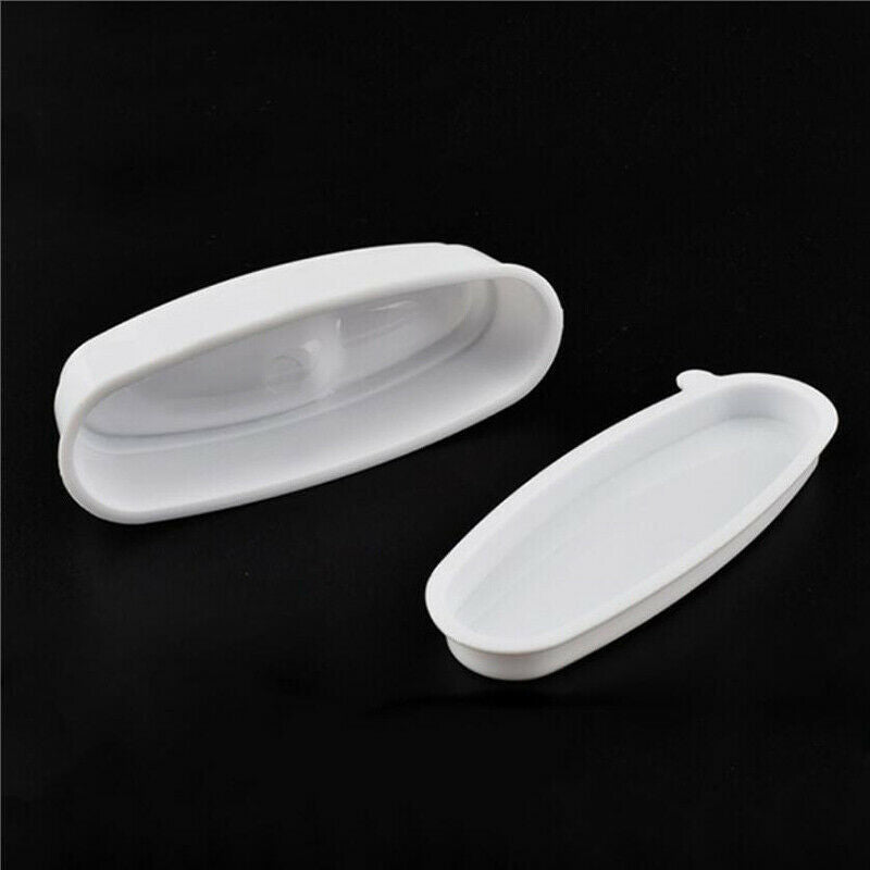 French Smile Line Sculpture Tips Acrylic Guide Box Dip Tray Mold Nail Art ToSJ