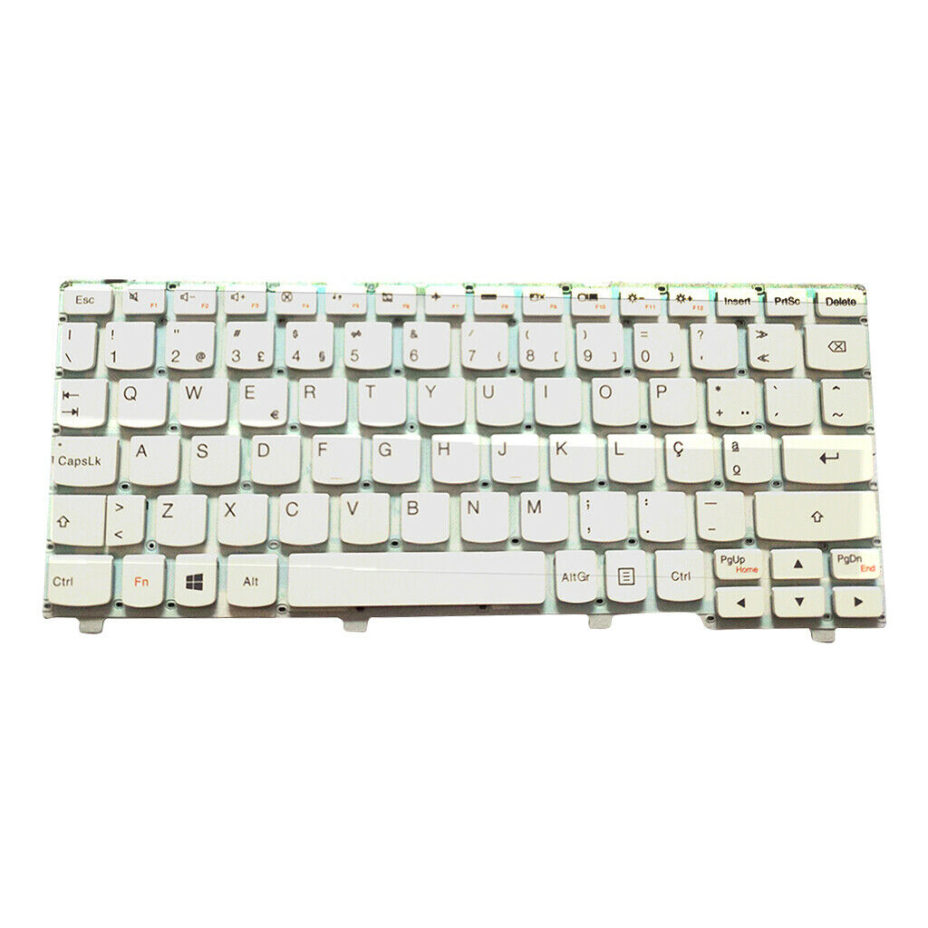 Laptop Portugal Portuguese Keyboard Fit for Lenovo Ideapad 100S-11IBY White