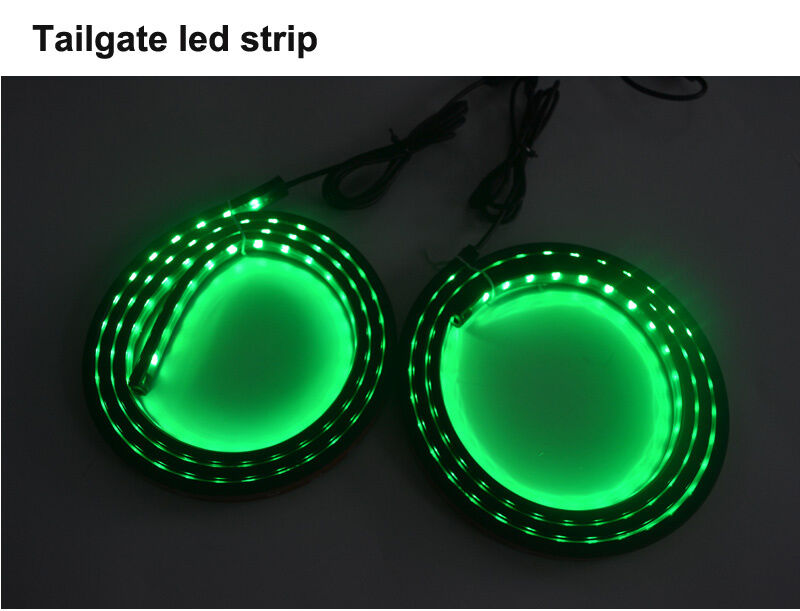 RGB LED Car Truck Bed Light Tailgate Strip Neon Glow Lamp w/Remote Music Control