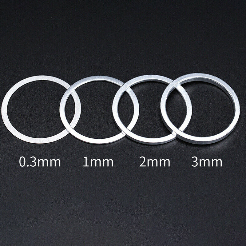 6pcs/set Bike Fork Washer Bike headset Adjusting Washer Headset Fine-tune Cover