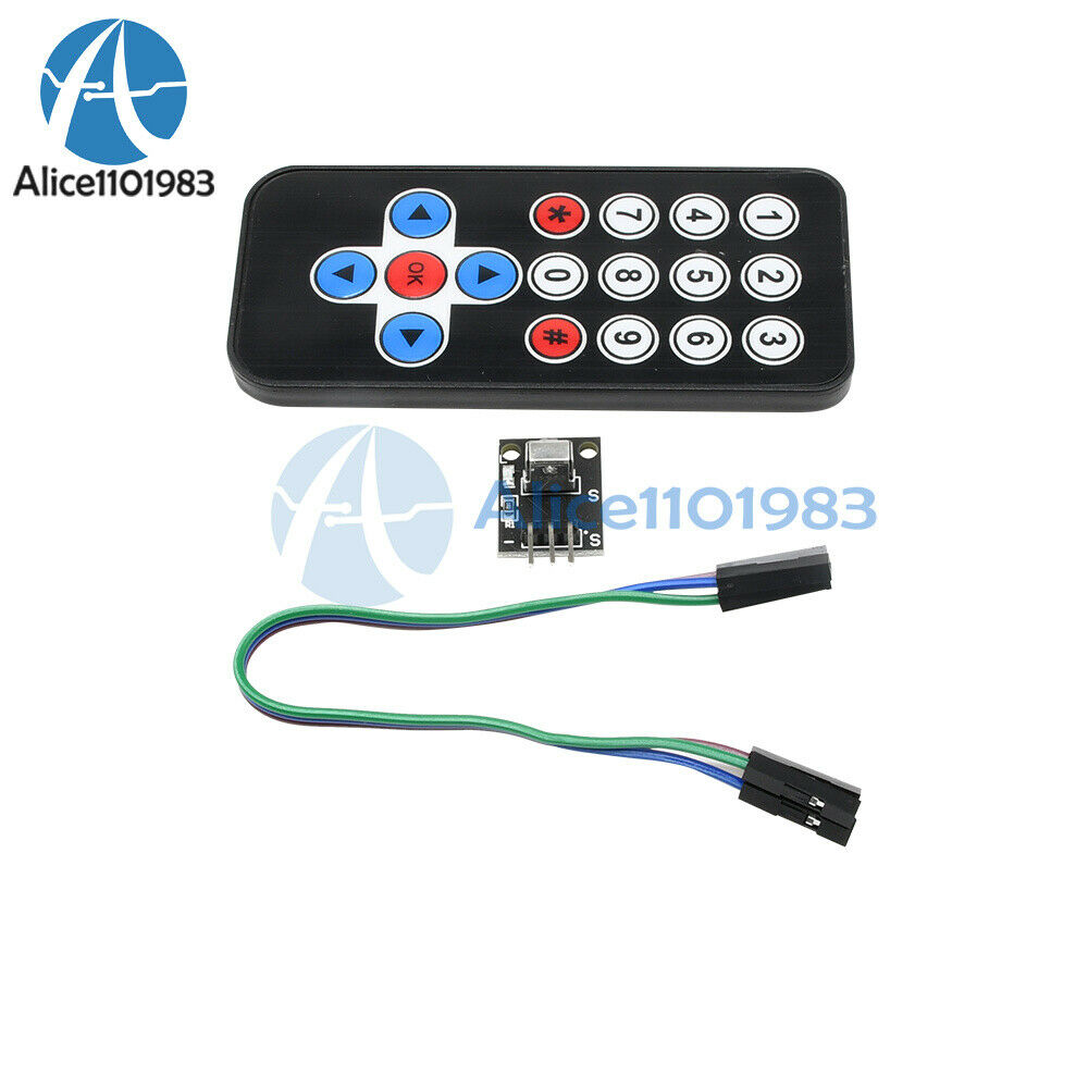 5PCS HX1838 VS1838 Arduino Infrared IR Wireless Remote Control Sensor Module Kit